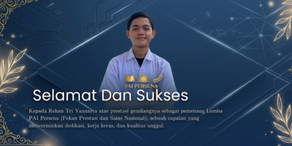 Peraih Medali Emas Dalam Ajang Persena 2026: Rehan Tri Yanuarta